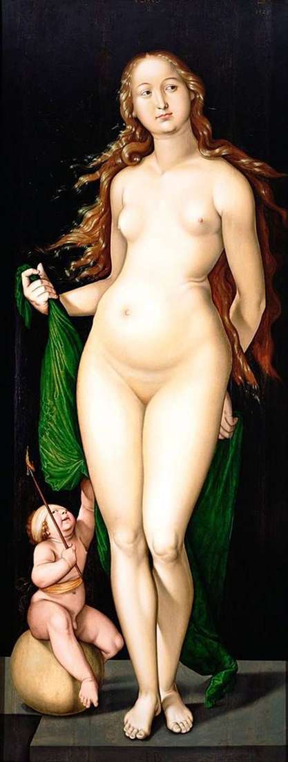 Venus and Cupid by Hans Baldung