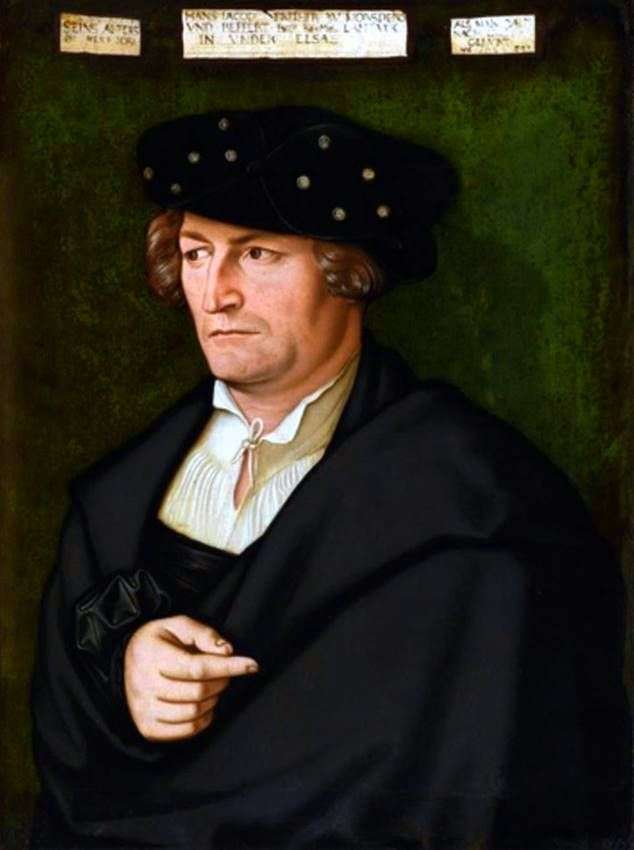 Portrait of Jacob von Morsperg by Hans Baldung