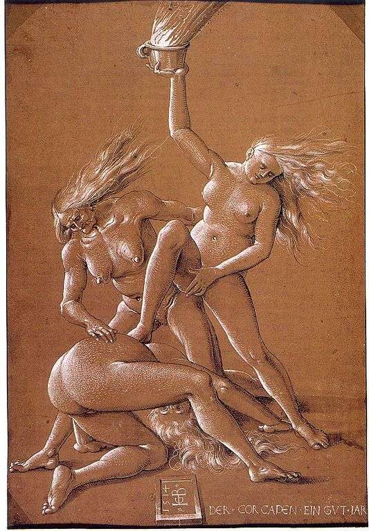 Three Witches by Hans Baldung