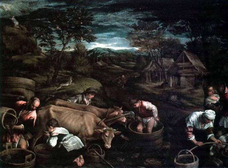 Harvest by Jacopo Bassano