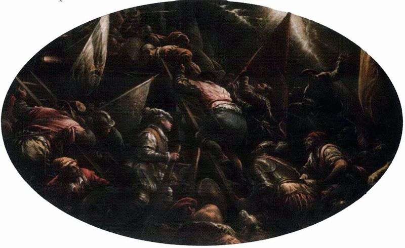 Assault of Padua by Jacopo Bassano