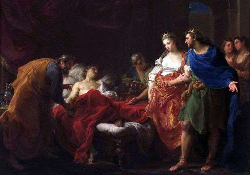 Antiochus and Stratonica by Pompeo Batoni