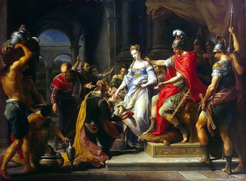 Forbearance of Scipio of African by Pompeo Batoni