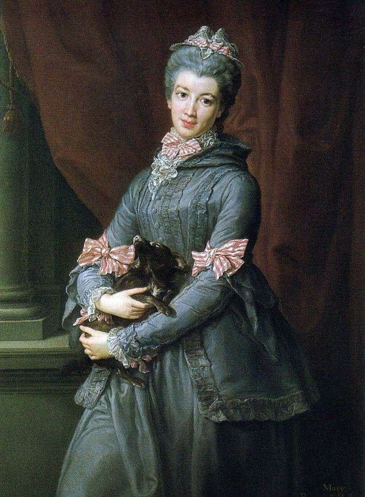 Portrait of Baroness Lady Mary Fox by Pompeo Batoni