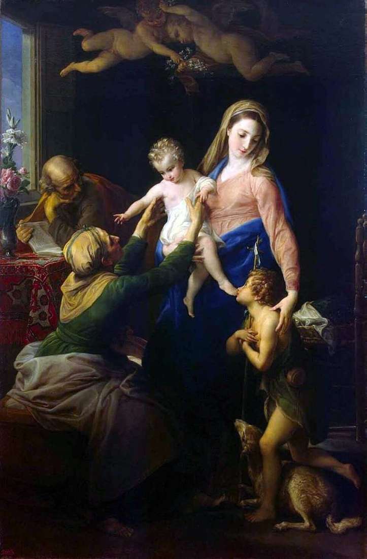 Holy Family by Pompeo Batoni