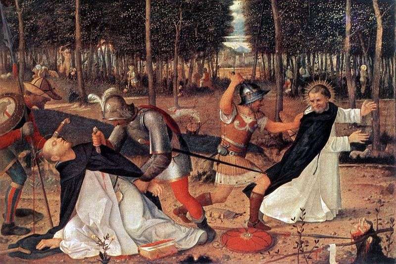 Martyrdom of St. Peter by Giovanni Bellini