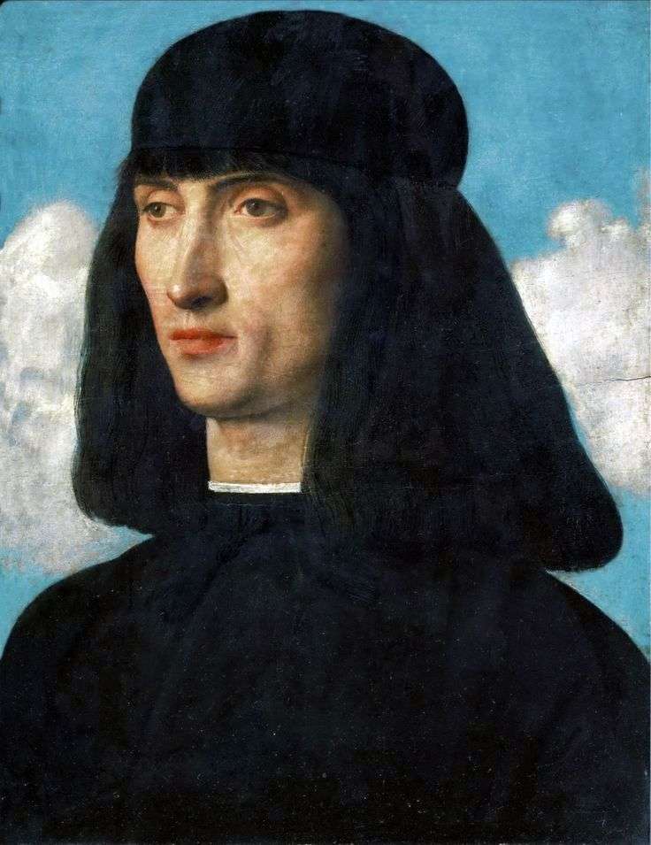 Portrait of a young man by Giovanni Bellini