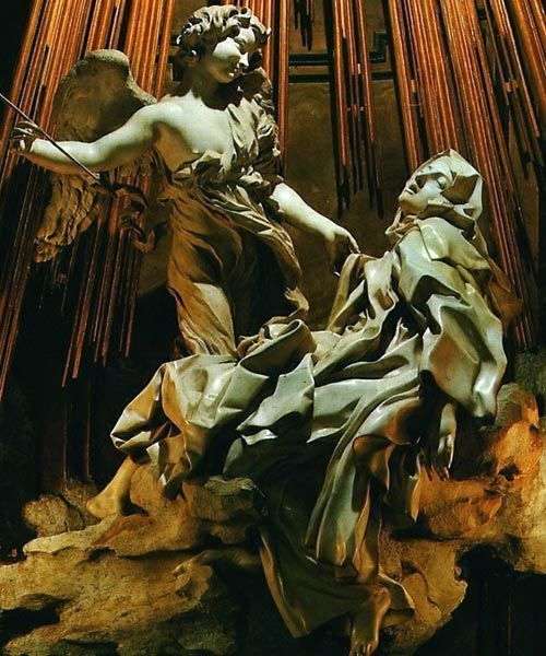 The ecstasy of St. Teresa by Lorenzo Bernini