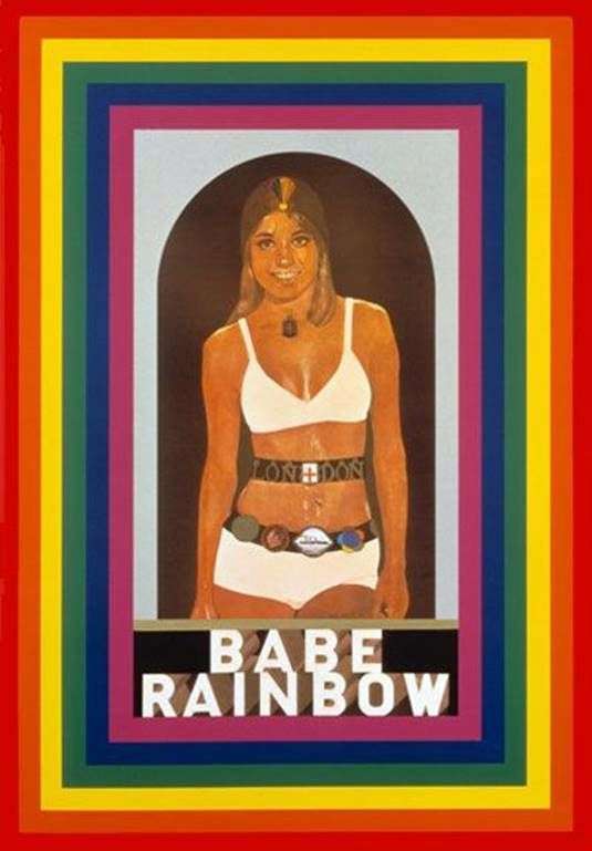 Bebe Rainbow by Peter Blake