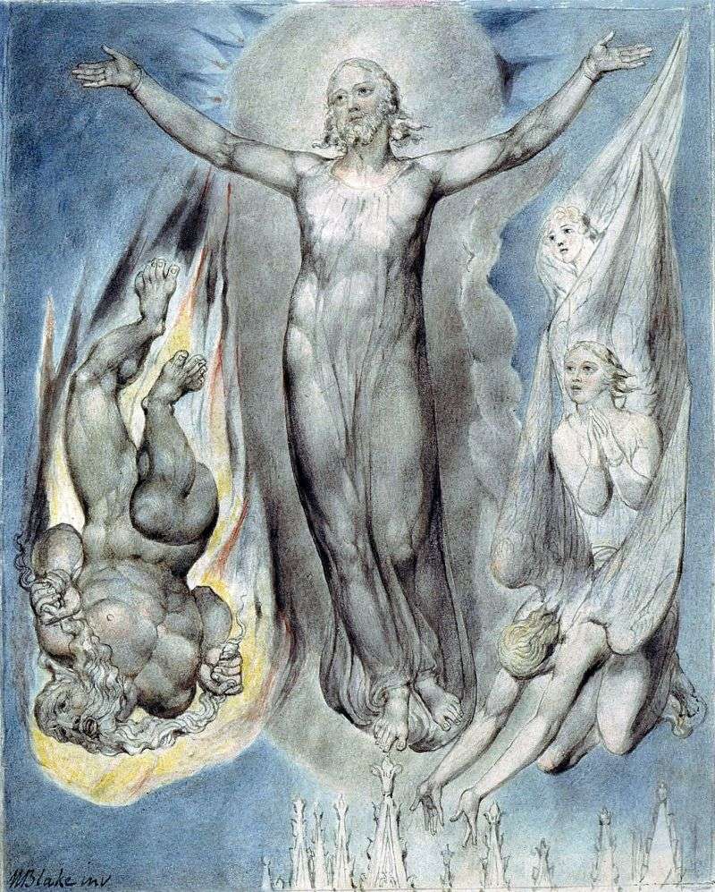 The Risen Christ by William Blake