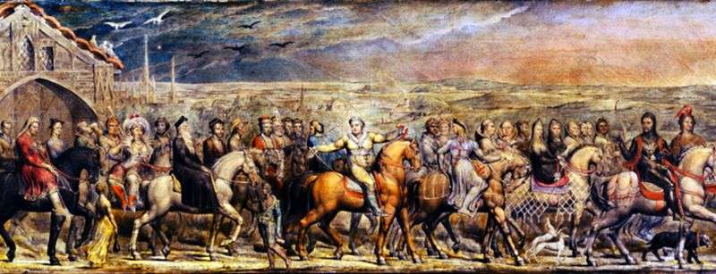 Canterbury Pilgrims by William Blake