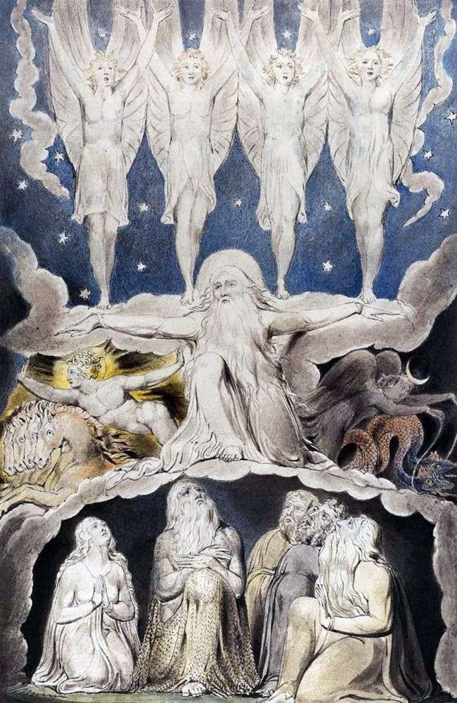 When the stars sang by William Blake