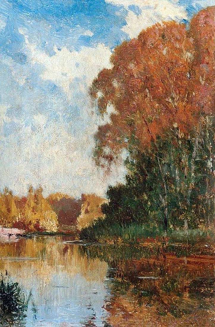 Pond in Petrovsko Razumovsky by Alexey Bogolyubov