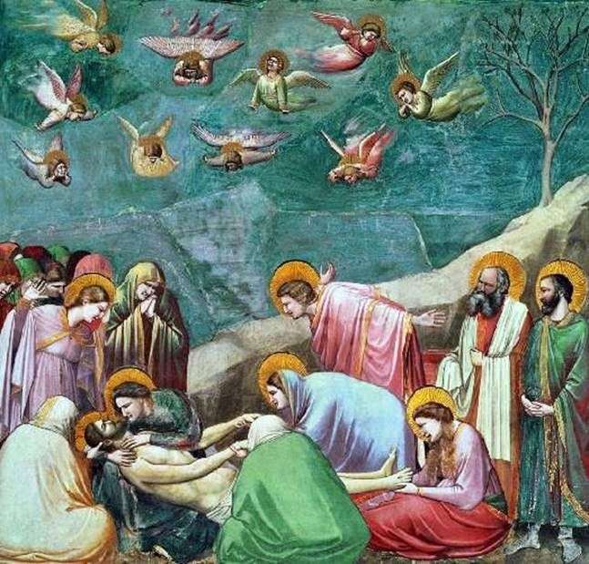 Lamentation of Christ by Giotto di Bondone