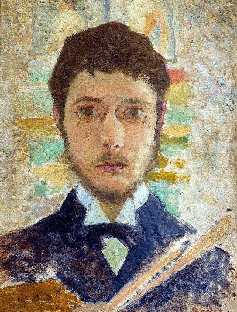 Self portrait by Pierre Bonnard