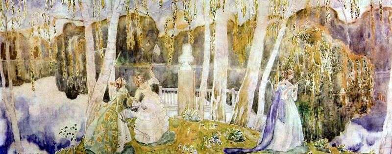 Spring fairy tale by Victor Borisov Musatov