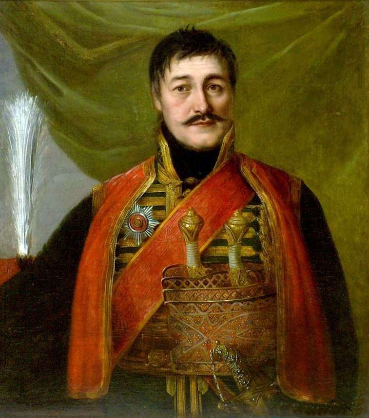 Portrait of Karageorgia by Vladimir Borovikovsky