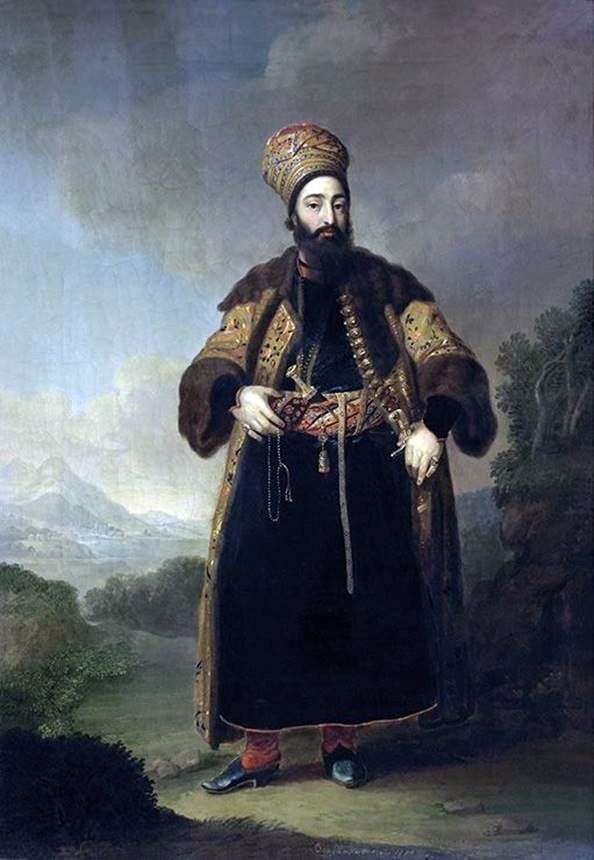 Portrait of Murtaza Kuli Khan by Vladimir Borovikovsky