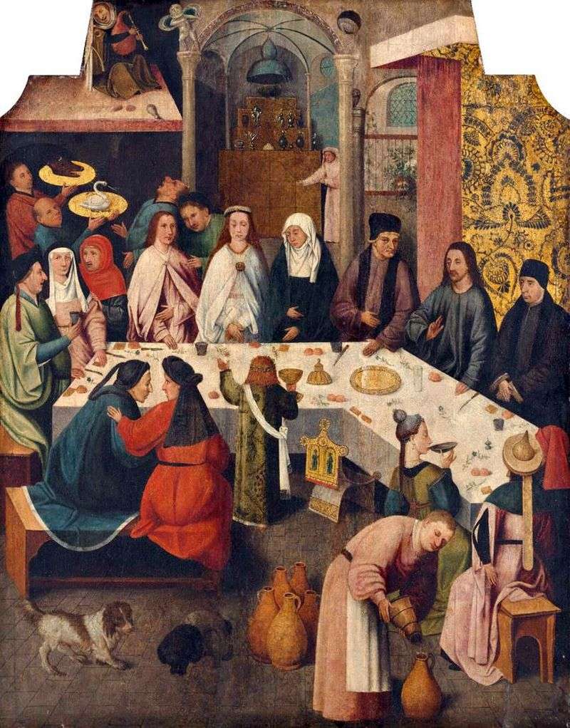 Marriage in Cana of Galilee by Hieronymus Bosch