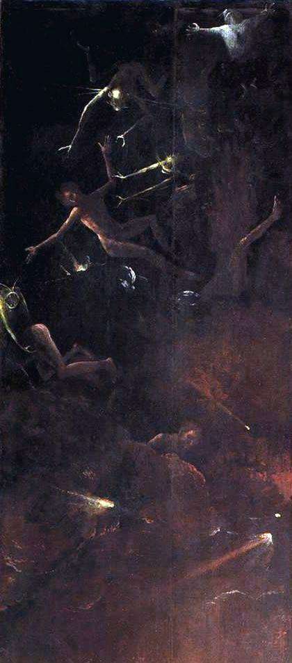 The overthrow of sinners, Visions of the Hereafter by Hieronymus Bosch