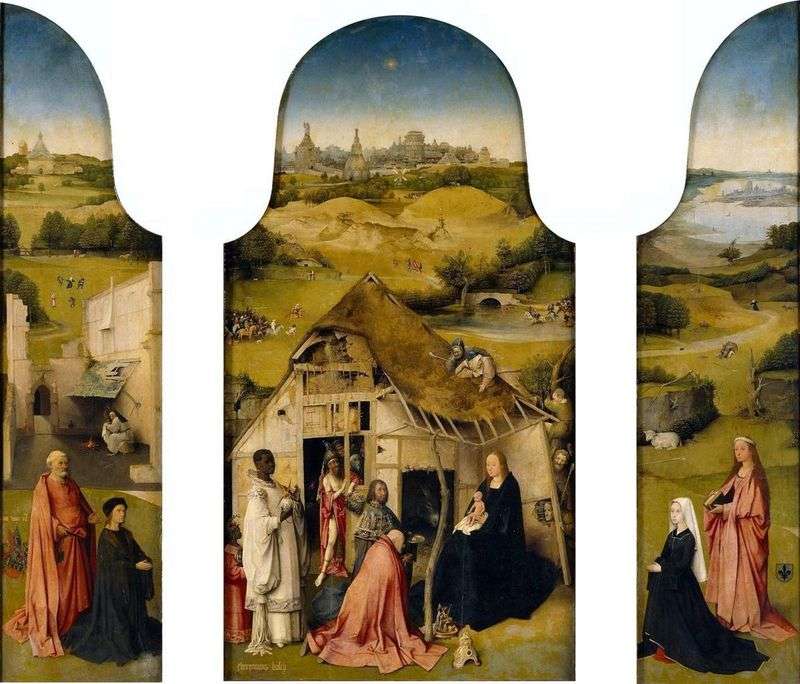 Adoration of the Magi by Hieronymus Bosch