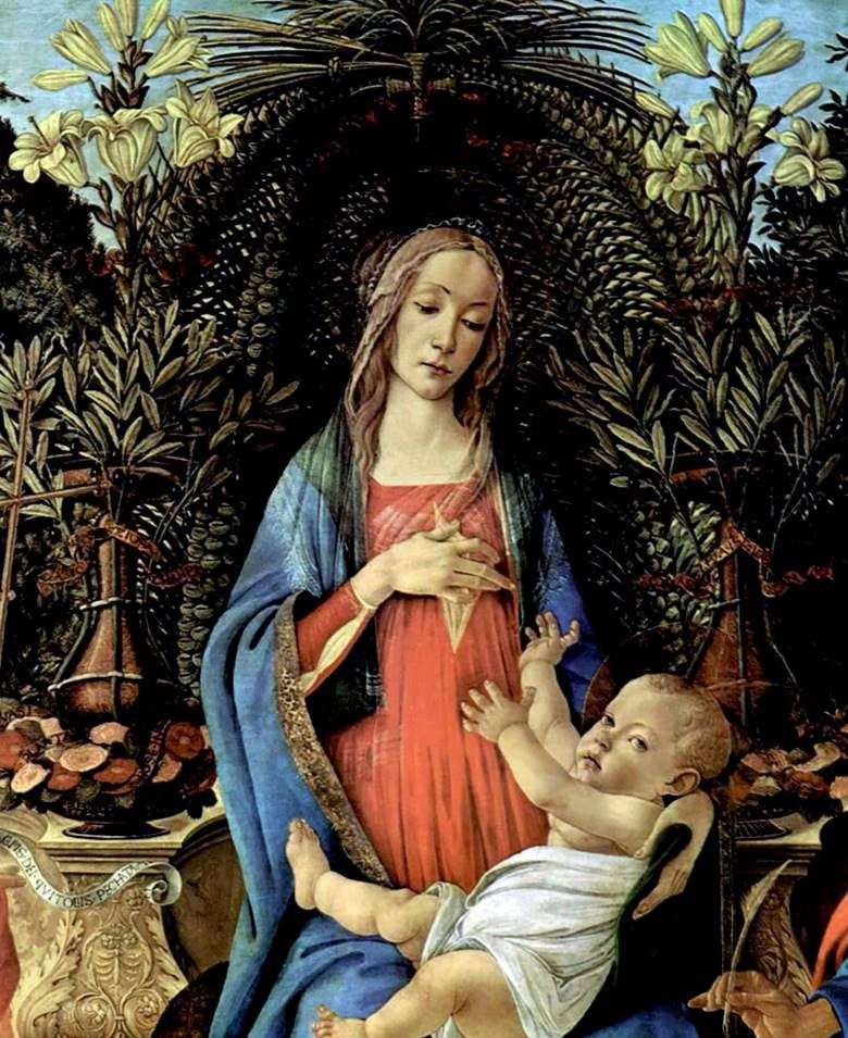 Madonna Bardie by Sandro Botticelli