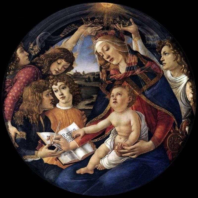 Madonna Magnificat by Sandro Botticelli