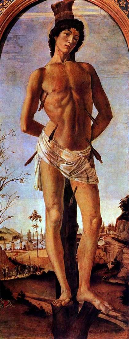 Saint Sebastian by Sandro Botticelli