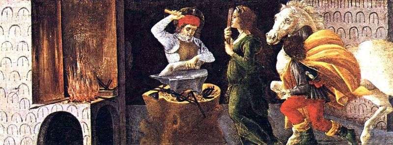 Miracle of St. Eligia by Sandro Botticelli