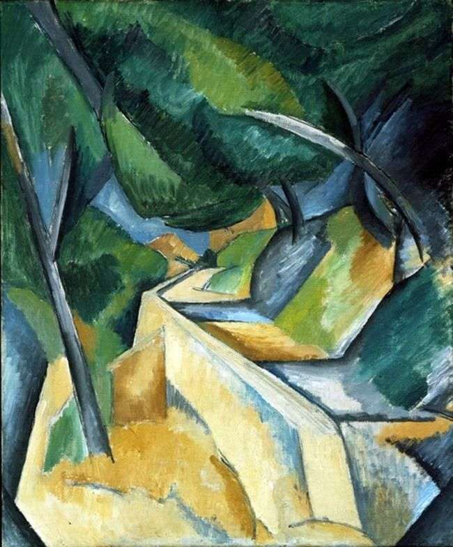 The road near Estaca by Georges Braque