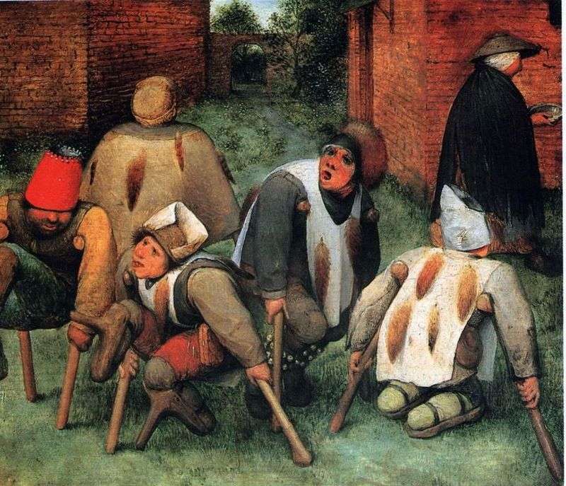 Cripples by Peter Brueghel