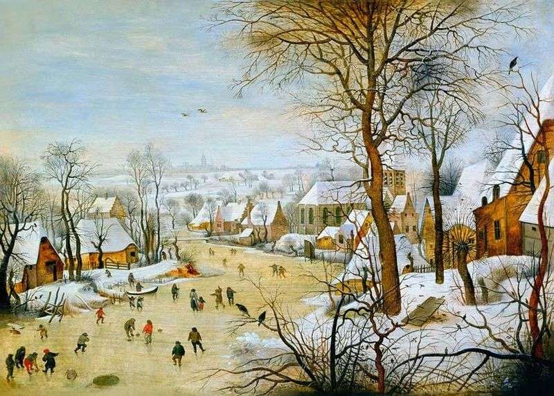 The Bird Trap by Peter Brueghel