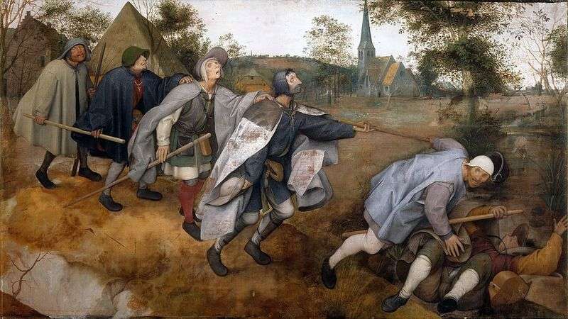 The Blind by Peter Brueghel