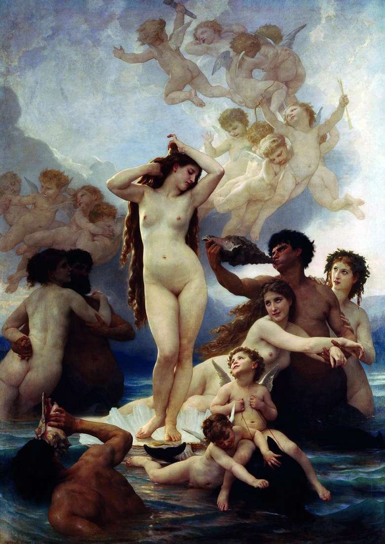 The Birth of Venus by Adolf Bugero