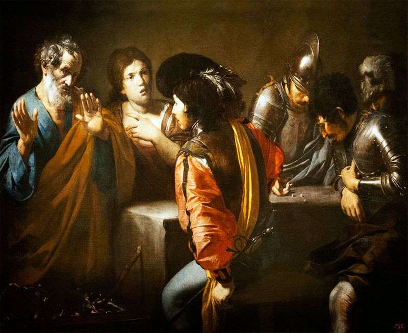 Renunciation of St. Peter by Valentin de Boulogne
