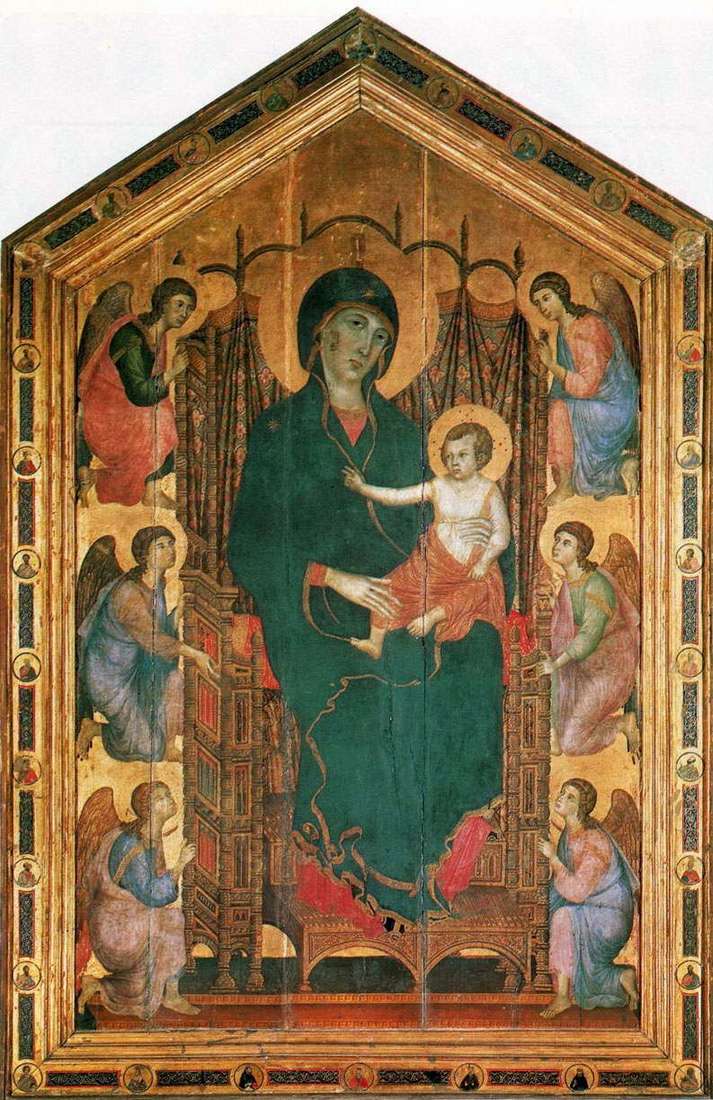 Madonna Rucellai by Duccio di Buoninsegna