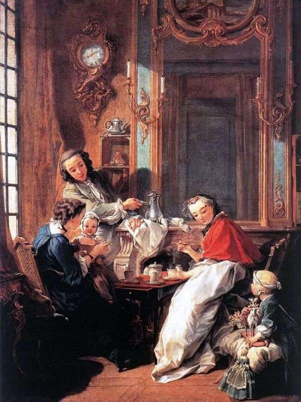 Morning coffee by Francois Boucher