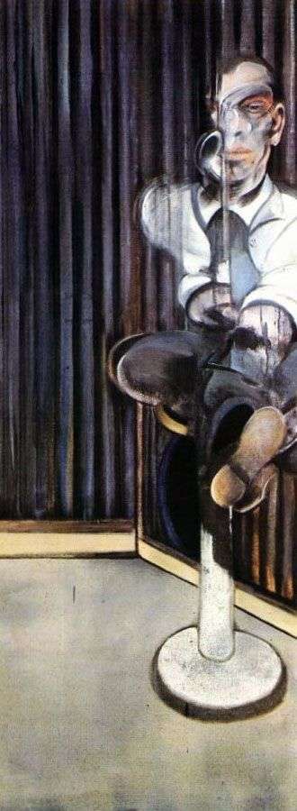 Portrait of a dwarf by Francis Bacon