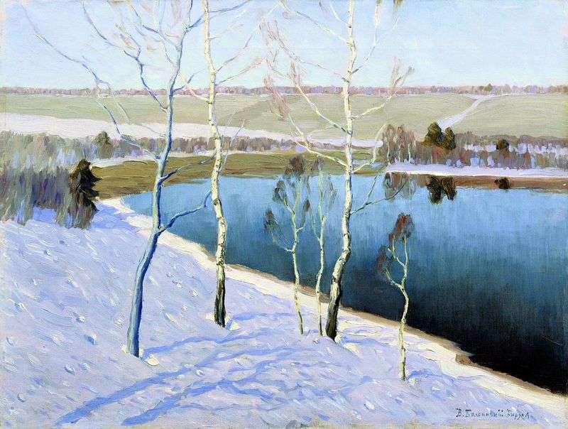 Early spring by Vitold Byalynitsky Birulya