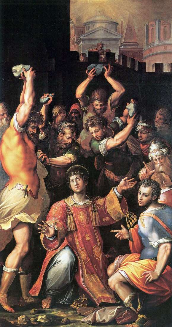 Martyrdom of St. Stephen by Giorgio Vasari