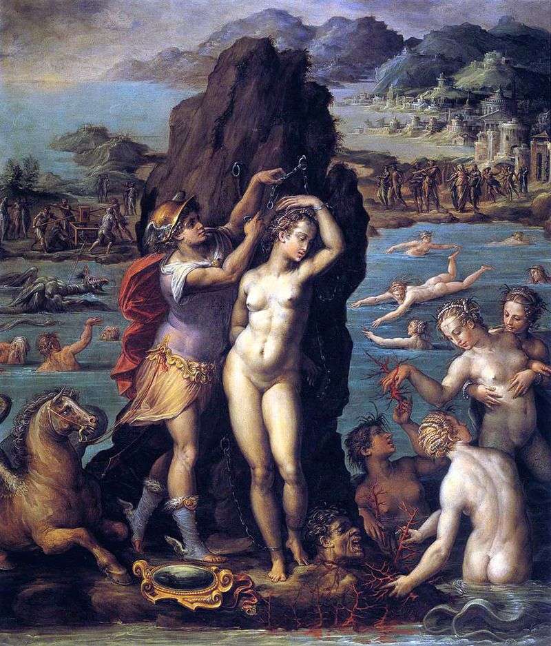 Perseus and Andromeda by Giorgio Vasari