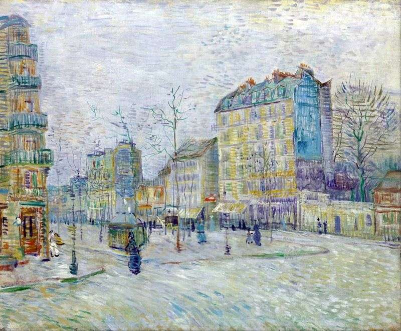 Boulevard Clichy by Vincent Van Gogh