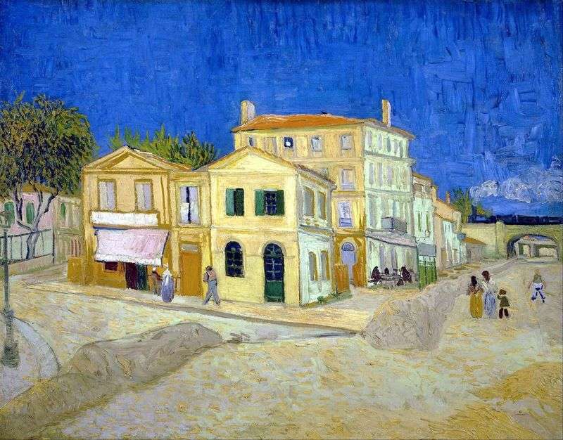 House of Vincent in Arles (yellow House) by Vincent Van Gogh