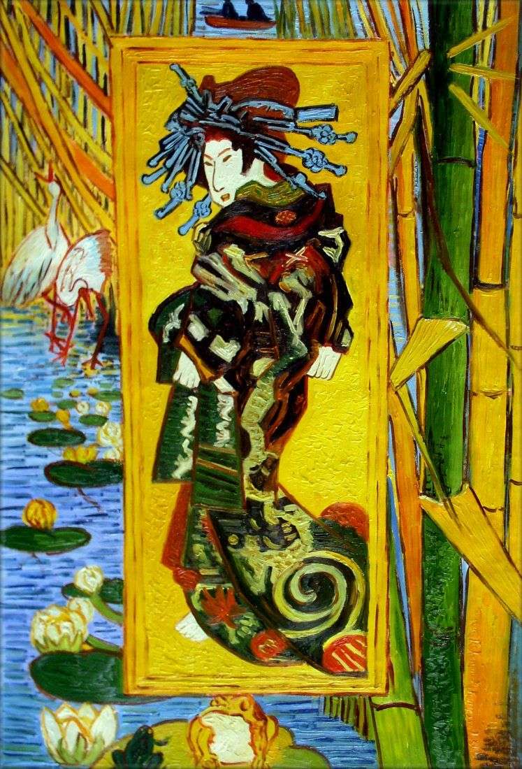 Courtesan by Vincent Van Gogh