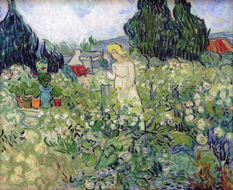 Margaret Gachet in the Garden by Vincent Van Gogh