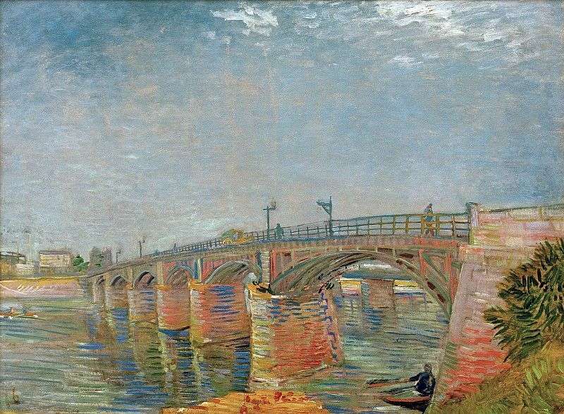 Bridge over the Seine in Asnieres by Vincent Van Gogh