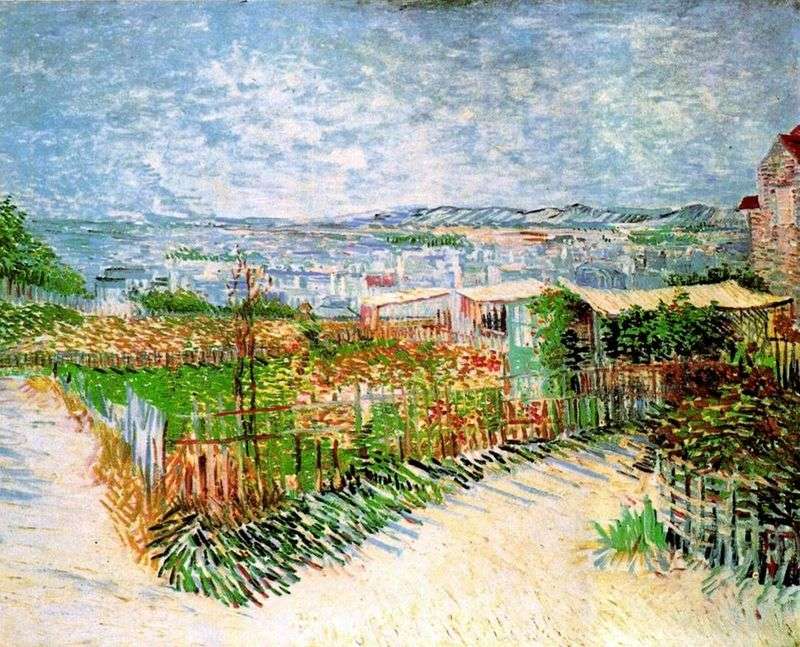 The Cities in Montmartre by Vincent Van Gogh