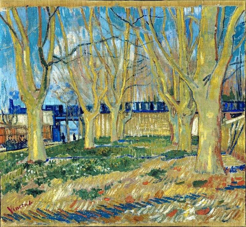 The Plane Alley by Vincent Van Gogh