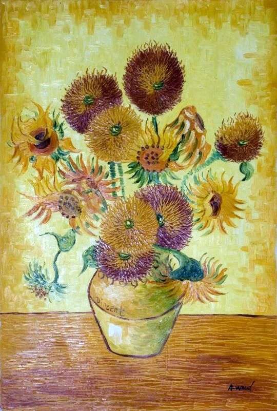 Sunflowers. August by Vincent Van Gogh