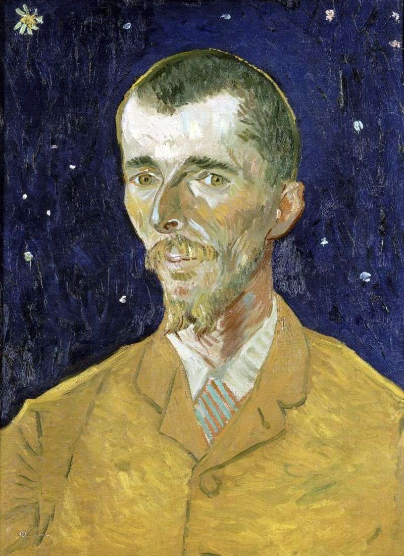 The poet, a portrait of Eugène Bosh by Vincent Van Gogh